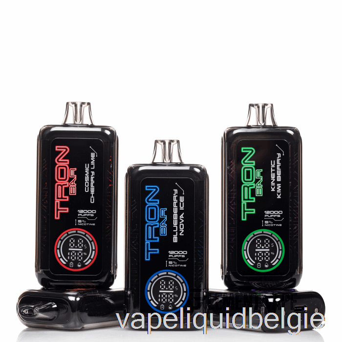 Vape Smaken Tron ​​bar 12k Wegwerp Neon Mint Ijs